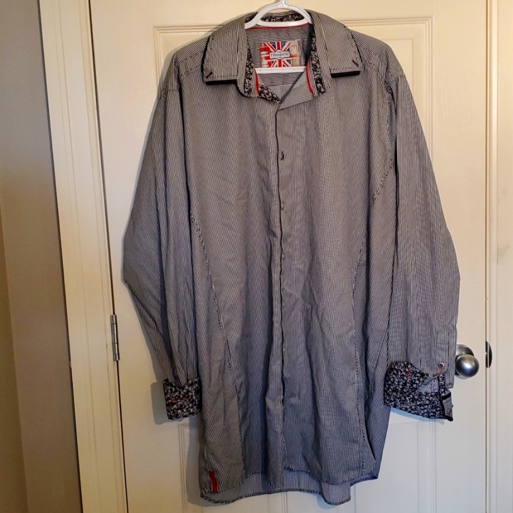 London 7 Downie Street Dress Shirt